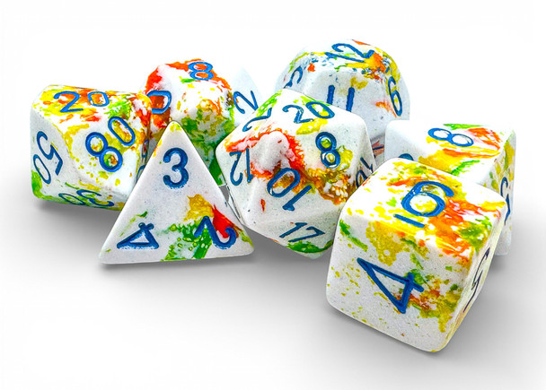 Breezy Brush dice set - DnD dice