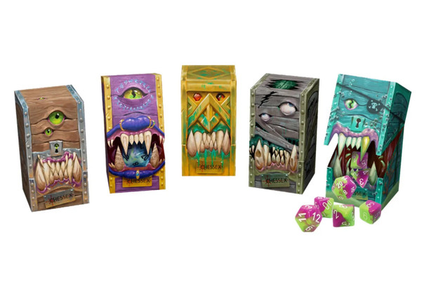 Hidden Wonders blind-box dice sets