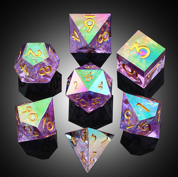 Chromatic DnD dice set - Mage