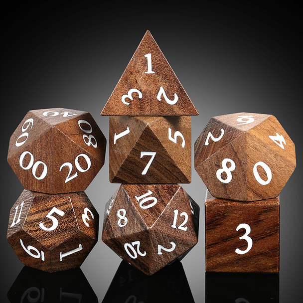 Wooden dice set - Sungrain
