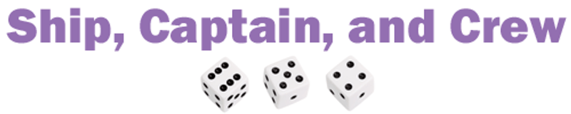 Pig Dice Game Rules - Dice Game Depot Ship Captain Crew Dice Game Rules