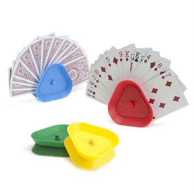 Set of 2 Playing card Holder hands free card playing,card game 