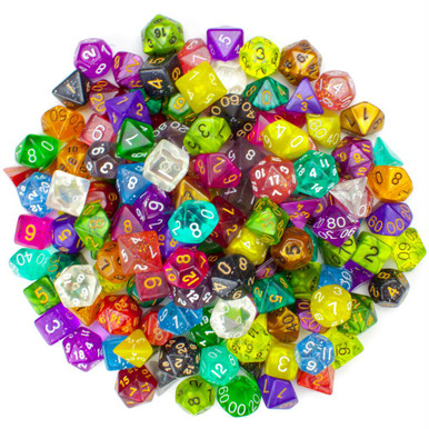 100+ Random Polyhedral DnD Dice - Series 2 - Alchemic Oddities