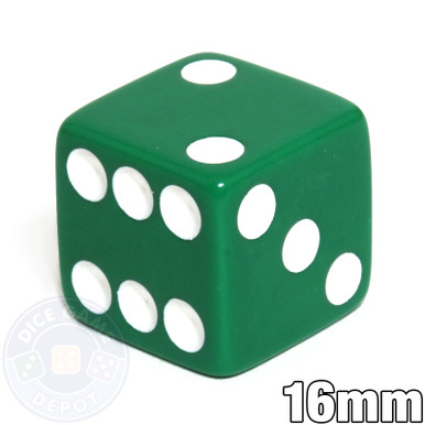 24-25 DICE D6 LXL（59-62cm） green-dice-opaque-16mm__76543.