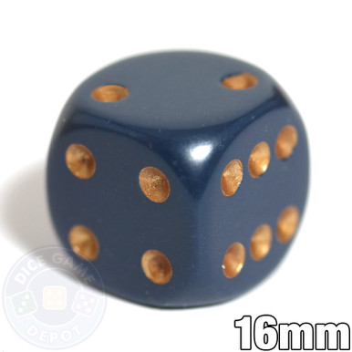 Amazon.com: Set of 6 D6 25mm Large Opaque Jumbo Dice - White