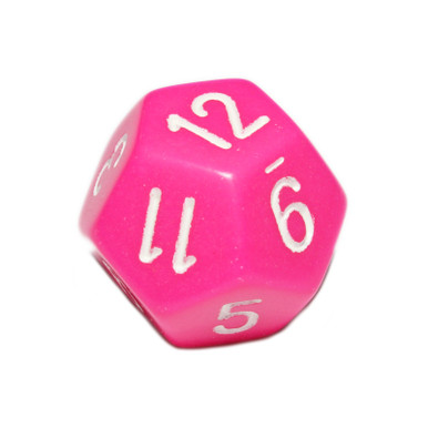 Opaque 12-Sided Dice (d12) – Game Master Dice