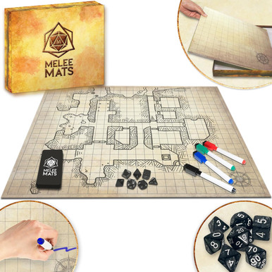 Battle Map Kit RPG Battle Map Starter Kit | Dice Game Depot