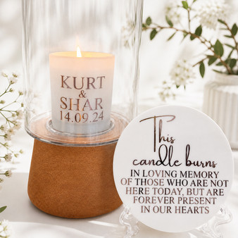 Wedding Memorial Candle Package