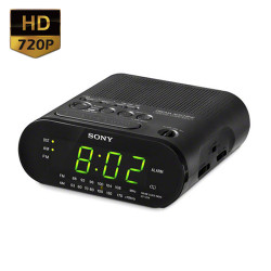 720P HD Alarm Clock Hidden Camera
