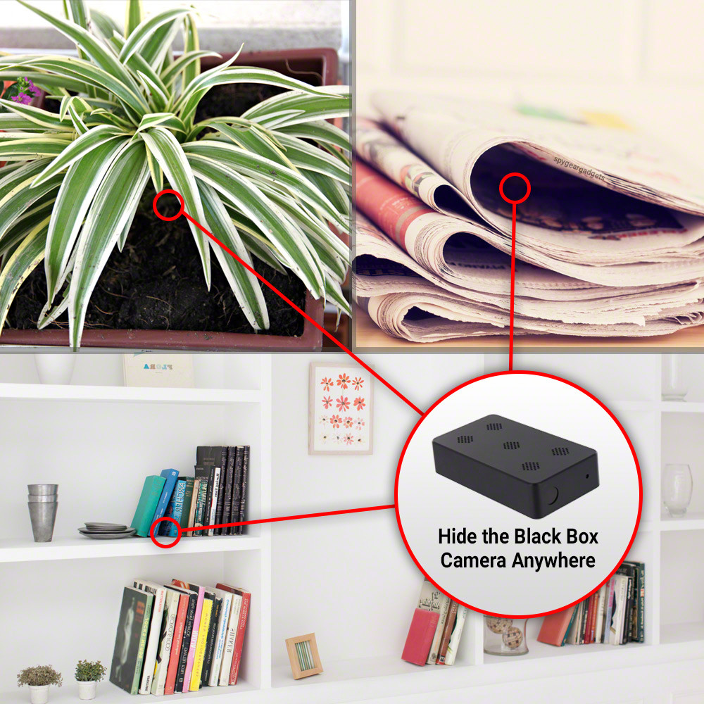 WiFi Streaming Black Box Hidden Camera