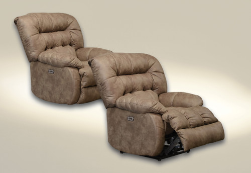 Benny Power Wall Hugger Recliner Coffee 43'