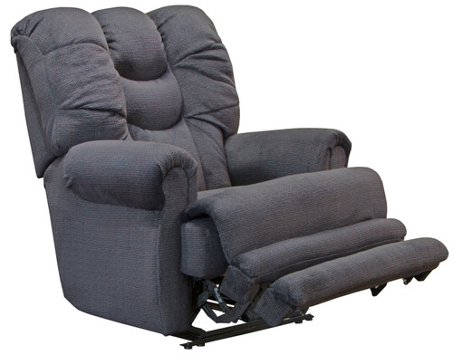 Malone Lay Flat Recliner With Extended Ottoman Ink