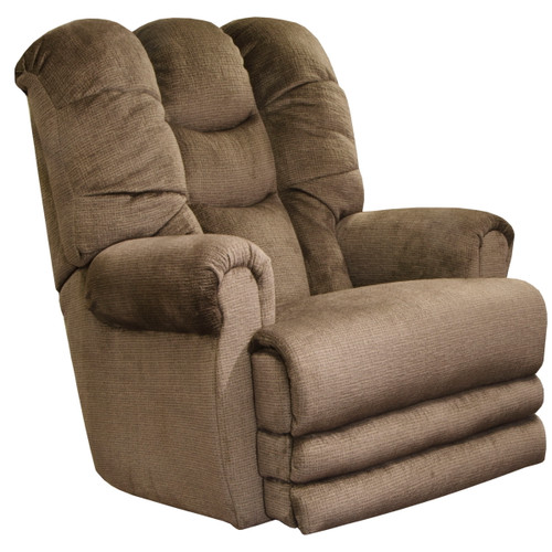 Malone Power Lay Flat Recliner With Extended Ottoman Truffle