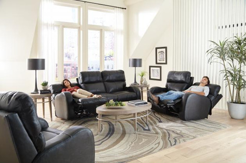 Angelo Power Recliner Black