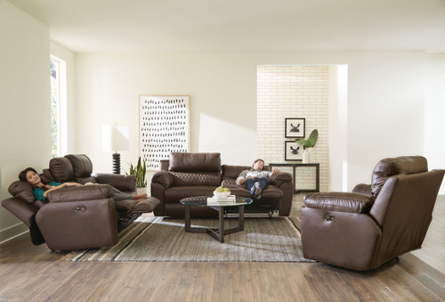 Sorrento Power Lay Flat Recliner Kola 43'