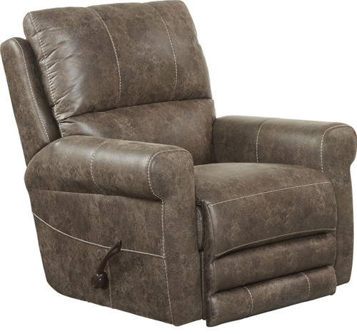 Maddie Swivel Glider Recliner Faux Leather