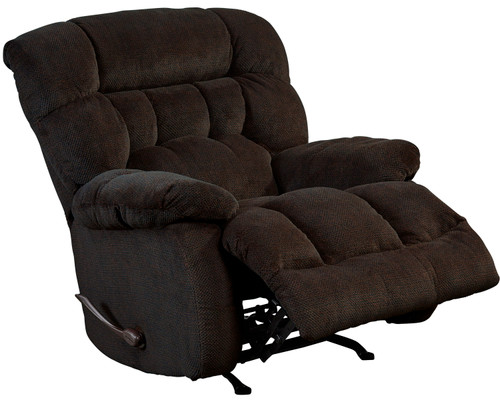 Daly Chaise Rocker Recliner Chocolate 43'