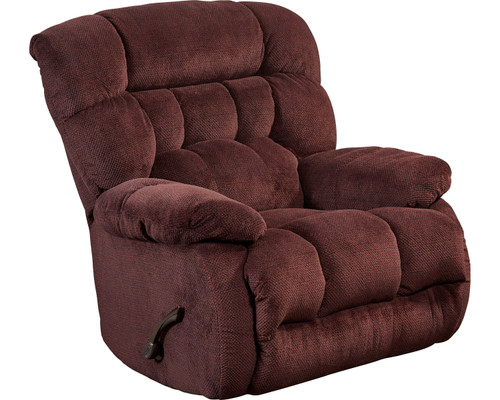 Daly Chaise Swivel Glider Recliner Cranapple 43'