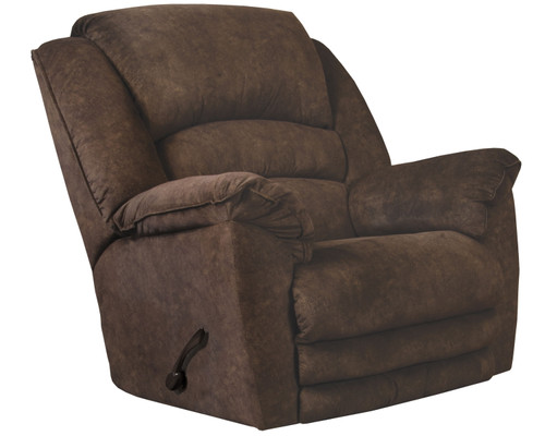 Rialto Chaise Rocker Recliner Chocolate