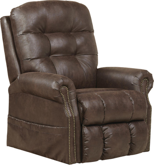 Ramsey Power Lift Lay Flat Recliner With Heat & Amp / Massage Sable