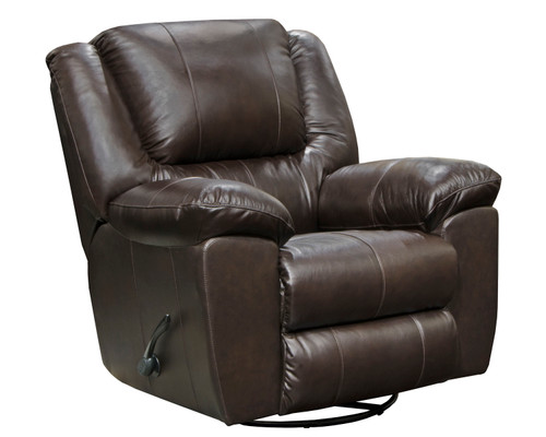Transformer II Chaise Swivel Glider Recliner Chocolate 42'