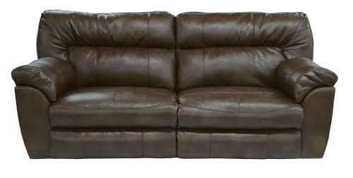 Nolan Power Extra Wide Reclining Sofa Godiva 42'