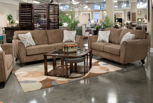Alyssa Sofa Latte 37'