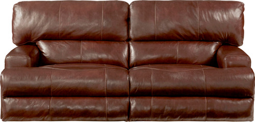 Wembley Lay Flat Reclining Sofa Walnut