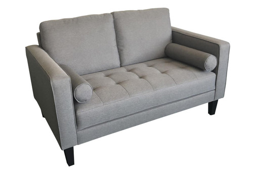 Lennox Loveseat Pearl Silver