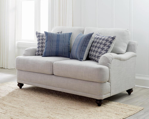 Gwen Loveseat White
