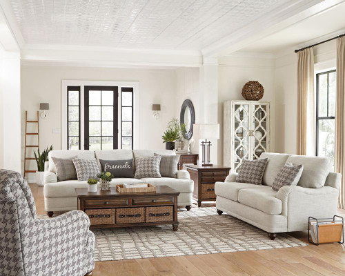 Glenn Loveseat White