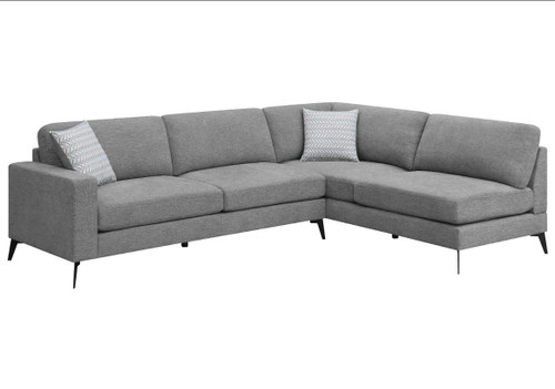 Clint Sectional Gray