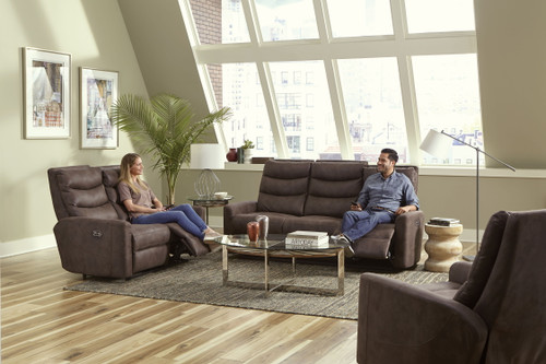 Gill Reclining Loveseat Chocolate