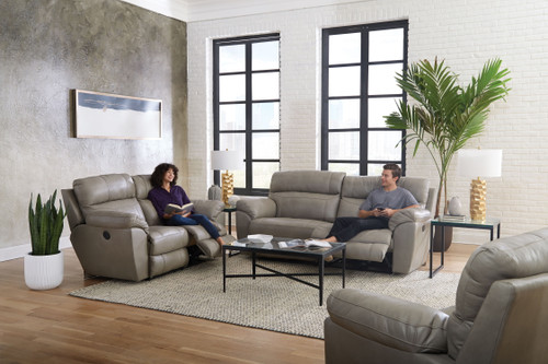 Costa Lay Flat Reclining Loveseat Putty 42.5'