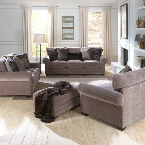 Austin Loveseat Dark Brown