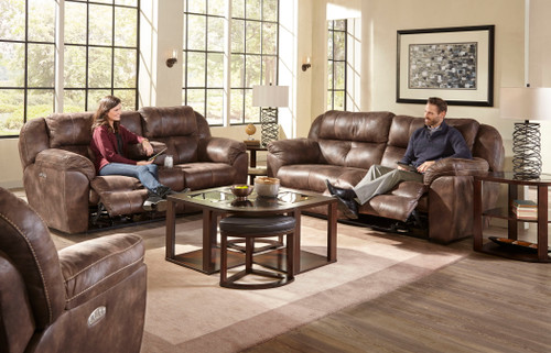 Ferrington Power Headrest Power Lay Flat Recliner Dusk 44'