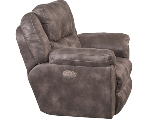 Ferrington Power Headrest With Lumbar Power Lay Flat Recliner Dusk 44'