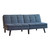 Greeley Split Back Sofa Bed Blue