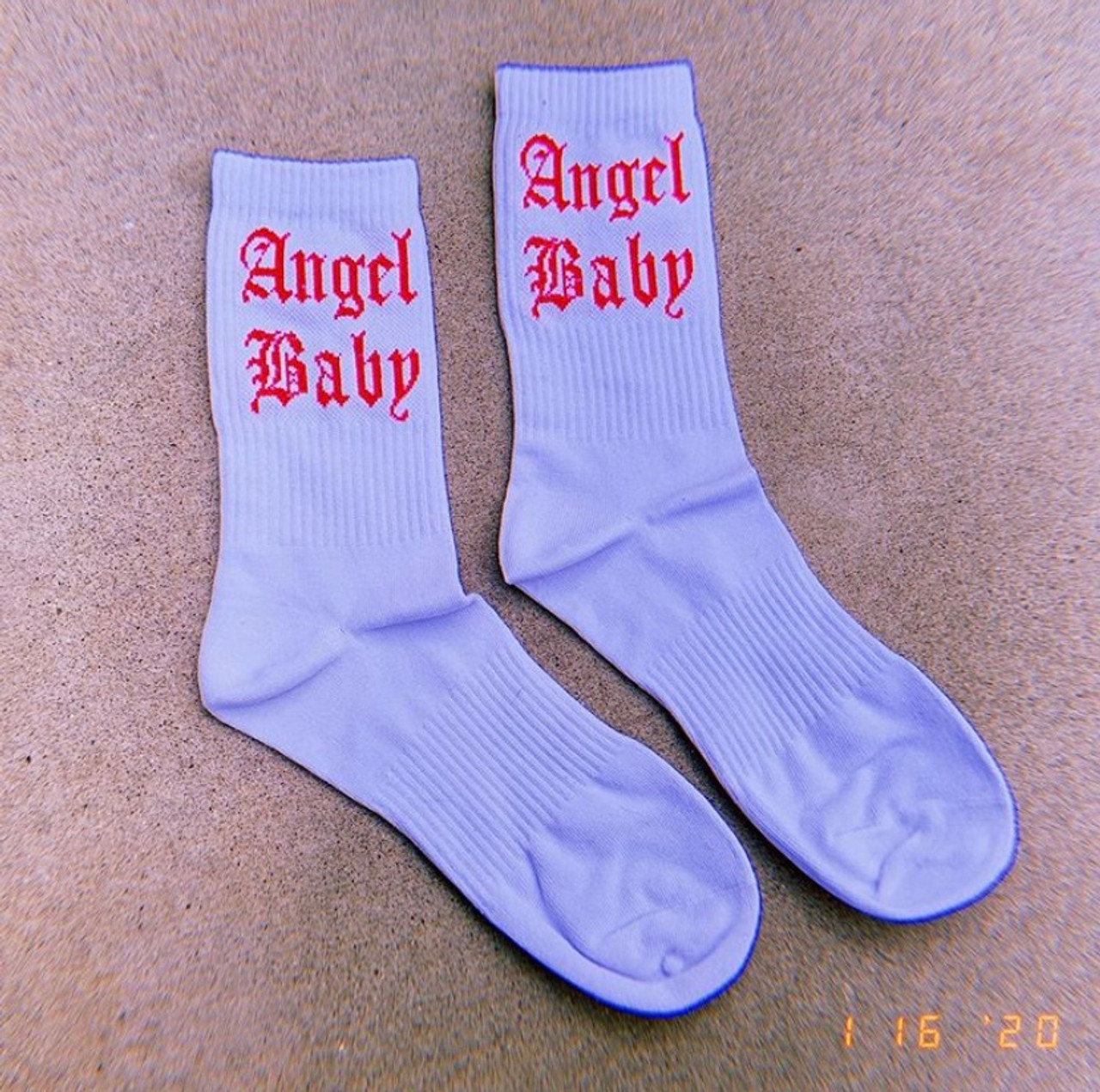 neon baby socks