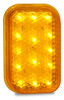 131AM Rear Indicator Light Amber Lens and Amber LED Multi-Volt 12v & 24v Single Pack. AL. Ultimate LED.  