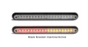 380BBSTI12 Stop Tail Indicator 12v Single Pack Clear Lens and Amber and Red LEDs. AL. Ultimate LED.  