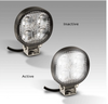 7512BM - High Powered Flood Lamp Black Housing Multi-Volt 12v & 24v Blister Single Pack. LED Auto Lamps. Ultimate LED. 