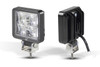 7312BM - 12 Watt Flood Lamp Black Housing Multi-Volt 12v & 24v Blister Single Pack. LED Auto Lamps.  Ultimate LED.