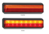 201BSTIM - Stop, Tail, Indicator Black Bracket Multi-Volt 12v & 24v. Single Pack. AL. Ultimate LED.