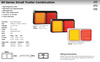 Data Sheet - 80BARM - Stop Tail Indicator Light Double Light Bar Multi-Volt 12v & 24 Volt Systems. Black Housing Red and Amber Lens & Red and Amber LED. Caravan Friendly. LED Auto Lamps. Ultimate LED. 