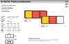 Data Sheet - 80BARWM - Stop, Tail, Indicator, Reverse Light Triple Light Bar Multi-Volt 12v & 24v. Caravan Friendly. Black Housing Red, Amber & Clear Lens & Red, Amber & White LED. LED Auto Lamps. Ultimate LED. 
