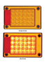 J3AM - Rear Indicator with Reflector Multi-Volt 12v & 24v Single Pack. AL. Ultimate LED.