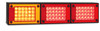 J3BARRM - Jumbo LED Combination Stop, Tail, Indicator Light with Reflectors Multi-Volt 12v & 24 Volt DC Blister Single Pack. Caravan Friendly. LED Auto Lamps. Ultimate LED.  