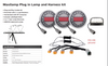 Genuine Maxilamp, LED Stop, Tail, Indicator, Reverse with Reflector Light and Load Resistors. Outer Smoked Lens. 12v & 24 Volt DC. Triple Kit Pack. LED Auto Lamps. APNPK-MAXI1XR ADR Approved 4 1/2 Inch Round. 7 Year Warranty