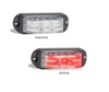 90RM - Emergency Lamp Red Clear Lens Multi-Volt Single Pack. AL. Ultimate LED. 